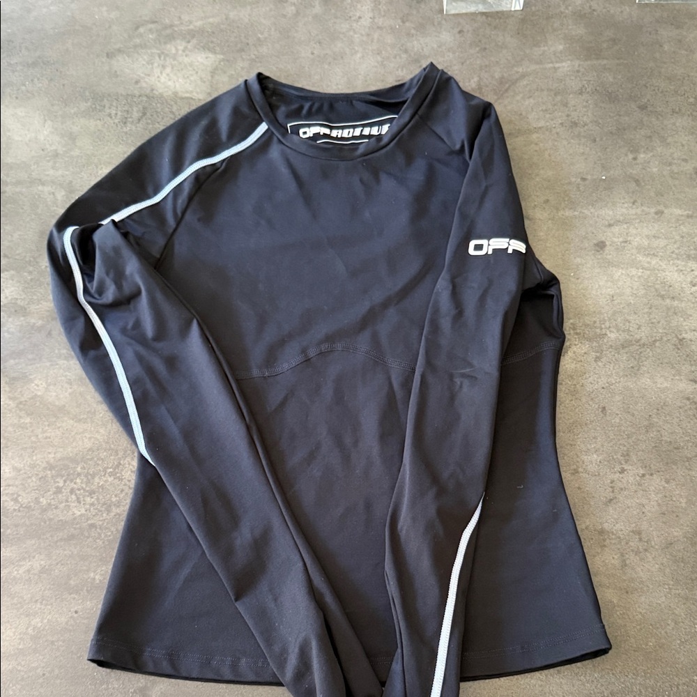 Off-White Black Long Sleeve Tee